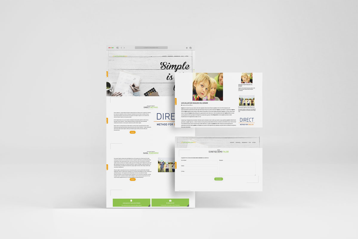 Capital English Edu Web Site Tasarımı